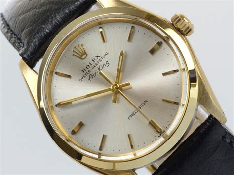 rolex air king precision gold|vintage Rolex Air-King precision.